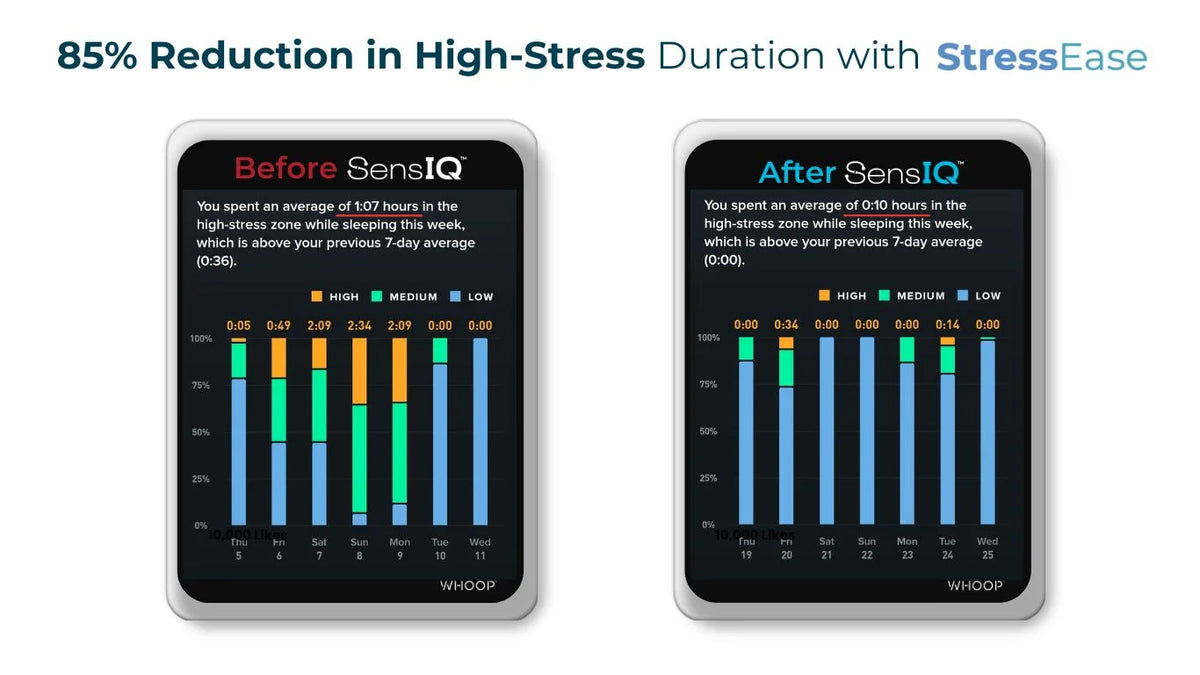 Unlocking Better Sleep: 85% Stress Reduction with StressEase