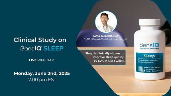 Clinical Sleep Study: 62% Better Sleep Without Melatonin Using Reishi, L-Theanine & Magnesium