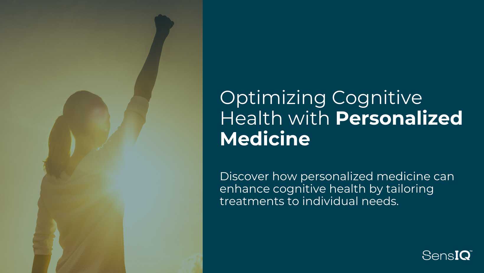 Optimizing Cognitive Health with Personalized Medicine