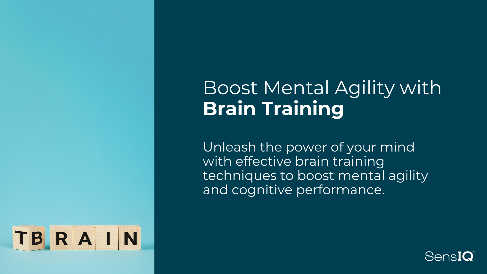 Boost Mental Agility with Brain Training