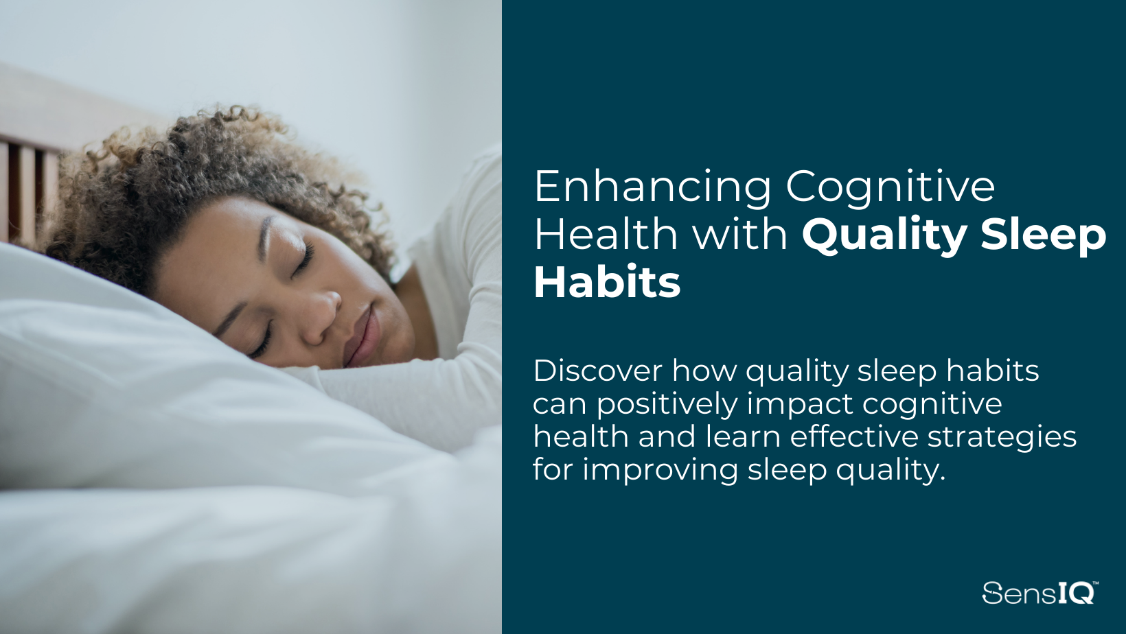 Discover how quality sleep habits can positively impact cognitive health and learn effective strategies for improving sleep quality.